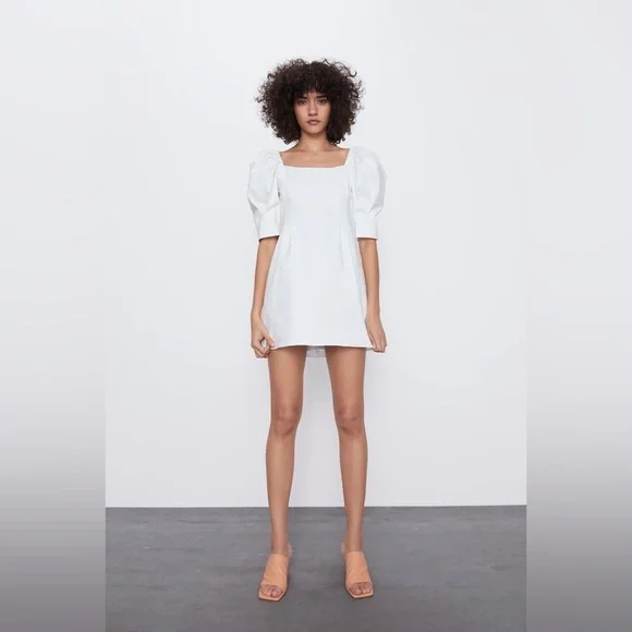 Zara | Dresses | Zara White Dress | Poshmark